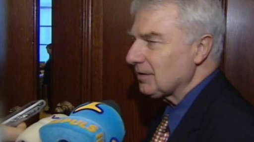 Miloše Melčáka hlídá policie (2006)