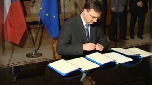 Podpis koaliční smlouvy (2006)