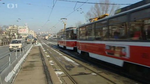 Nefungující zastávka na Štvanici