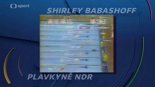 Olympijští rivalové: Shirley Babashoffová vs. plavkyně NDR