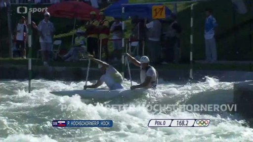 Olympijské rekordy: vodní slalom