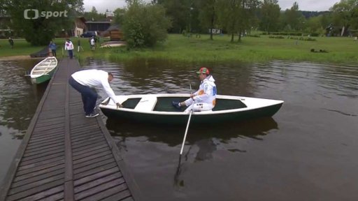 Natáčení olympijské upoutávky