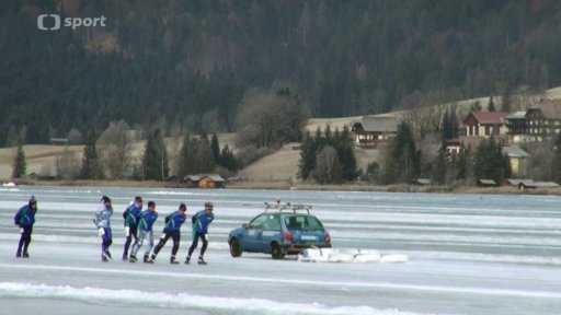 Bruslení na Weissensee