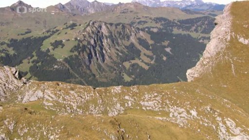 Terény na horská kola v údolí Valais
