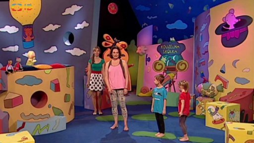 2. vstup: Lucka, František, Hanka a děti