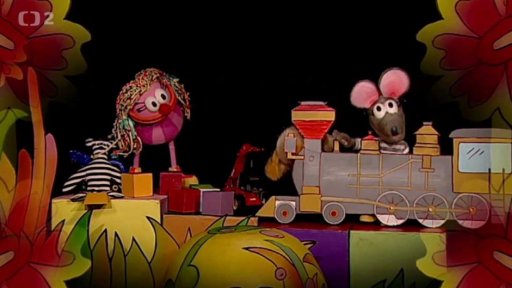 Fámula si stěžuje Tryskáčkovi, že z Mufa je Robomuf a nic s ním není. Tryskáček Fámule radí, zpívají píseň: Hračky.