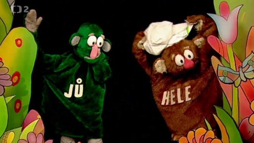 Jůheláci se vítají s kamarády a posílají jim na rozmluvení říkadlo.