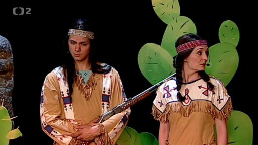 Vinetou a Nšoči mají s Old Statterhandem velkou trpělivost, věří že bude jako dřív…