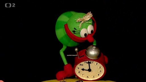 Mufovi se rozbil budík, kdo jej opraví? Krtek!