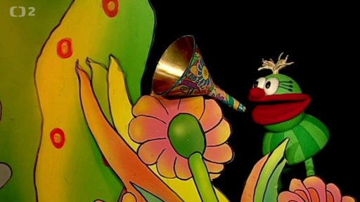 Muf hlásí do Paloučkového rozhlasu: Všichni mají uvařit a přinést nějakou dobrotu králi Mufoslavovi - jemu!