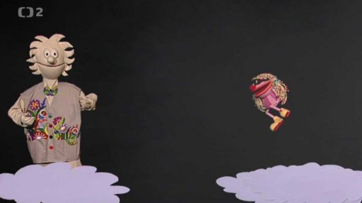 Fámula s Mufem soutěží, kdo vyletí co nejvýš. A Fámula nad mraky omylem vypustí celou Pipovu zásobu deště.