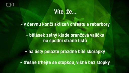 Víte, že...
