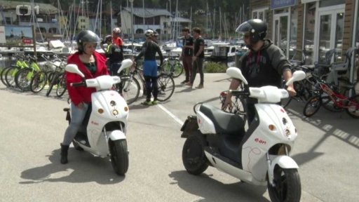 Po jižních Čechách na elektroskútrech