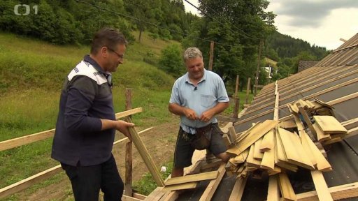 Klempíři a pokrývači - výroba šindelů