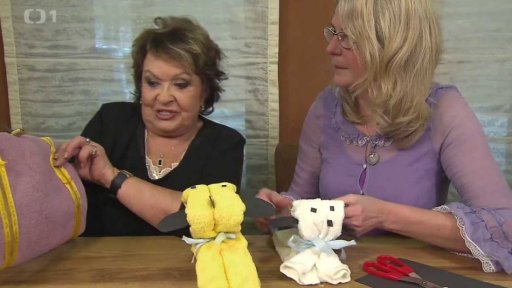 Origami z ručníků