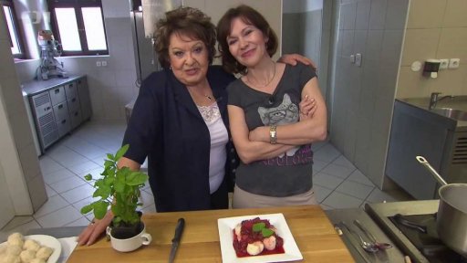 Tvarohové noky s jahodami