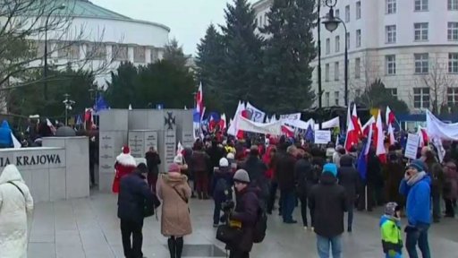 Potíže polských parlamentních zpravodajů