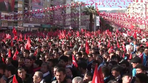 Kampaň tureckého prezidenta