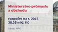 Kandidát na nového ministra průmyslu a obchodu