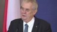 Miloš Zeman na návštěvě v Chorvatsku