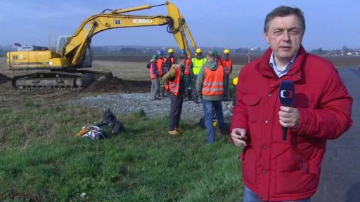 Archeologický průzkum pod budoucí D11