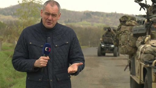 Výcvik speciálních sil v Doupovských horách