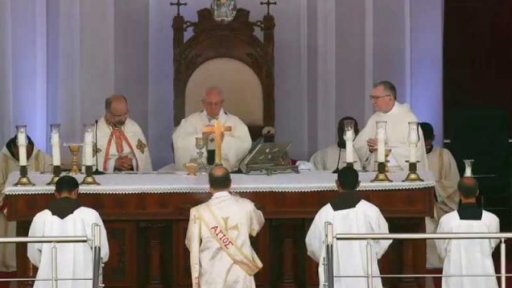 Papež František v Káhiře