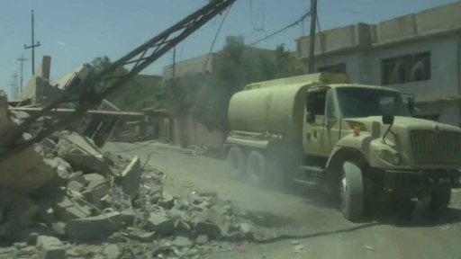 Útok na historické centrum Mosulu