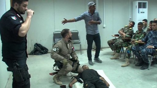 Výcvik policistů v Iráku