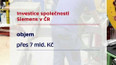 Investice společnosti Siemens v ČR