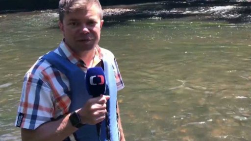 Nízké hladiny řek