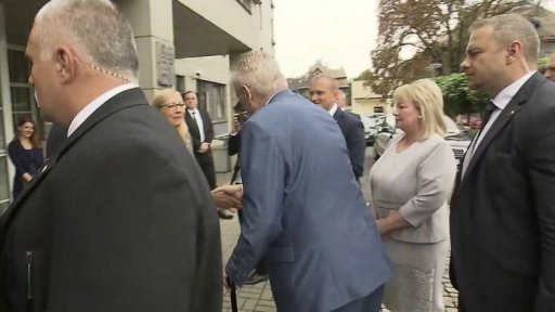 Prezident Zeman na návštěvě v Moravskoslezském kraji