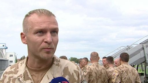 Návrat českých vojáků z Mali