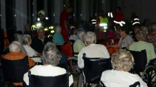 Požár v Domově pro seniory