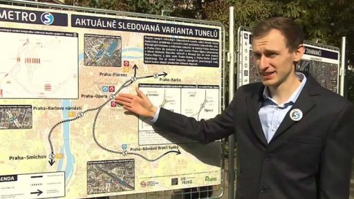 Plány na podzemní železnici v Praze