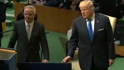 Projev Donalda Trumpa před Valným shromážděním OSN
