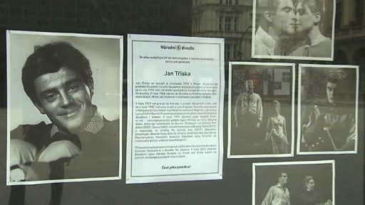 Rozloučení s hercem Janem Třískou