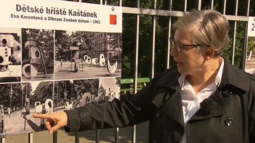 Dětské hřiště jako aktivní galerie