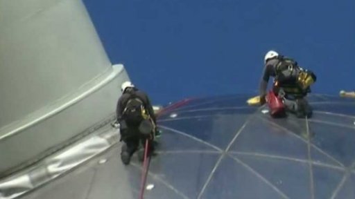 Neobvyklý pohled na bruselskou ikonu