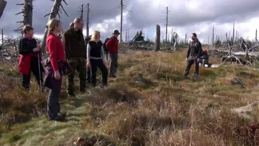 Počítání turistů na Šumavě