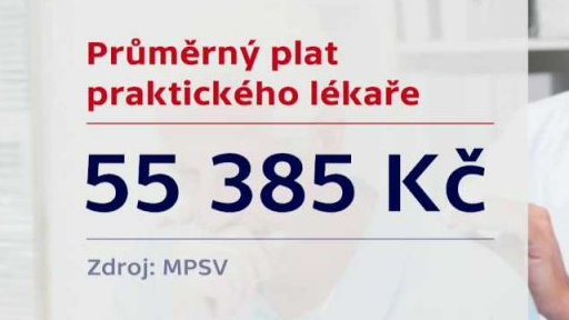 Průměrný plat praktika