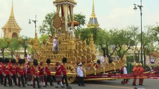 Pohřeb thajského krále