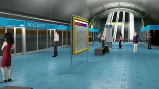Plány metra D v Praze