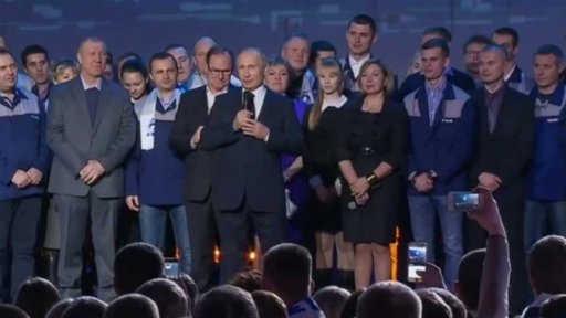 Kandidatura Vladimira Putina ve volbách