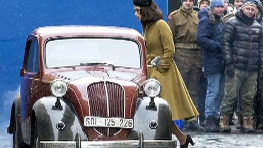 Praha jako válkou poničený Hamburk