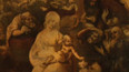 Leonardův obraz v Galerii Uffizi