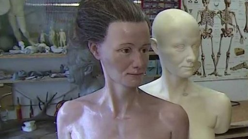 Rekonsturkce tváře pravěké ženy