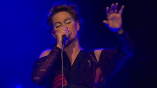 Amanda Palmer v pražském Paláci Akropolis