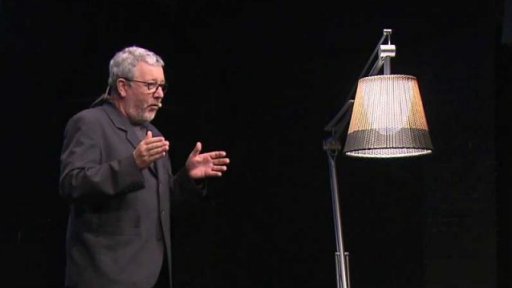 Philippe Starck na přednášce v LaFabrice