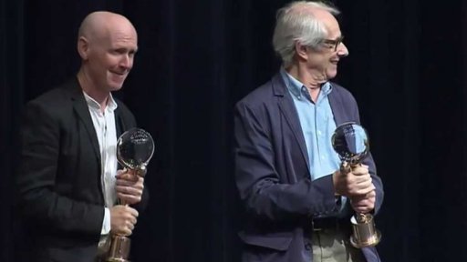 Cena prezidenta festivalu pro Kena Loacha a Paula Lavertyho